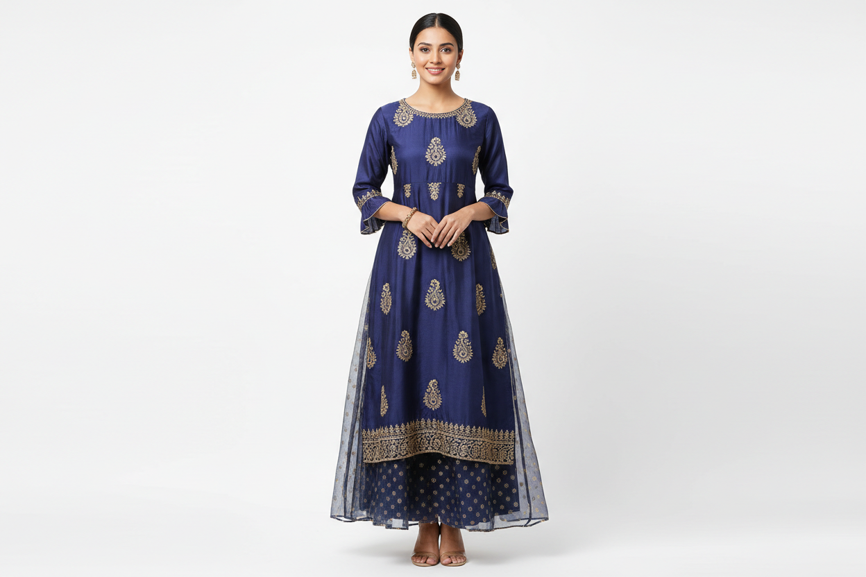 Blue Kurti